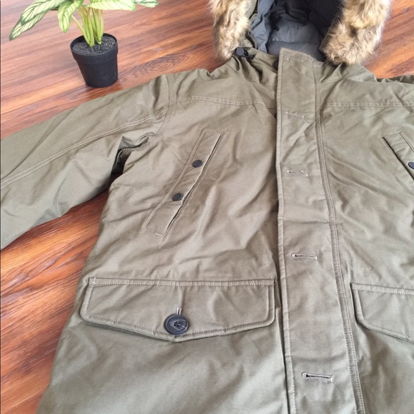 MEN'S WATERPROOF DOWN PARKA - Picture 5 of 8
